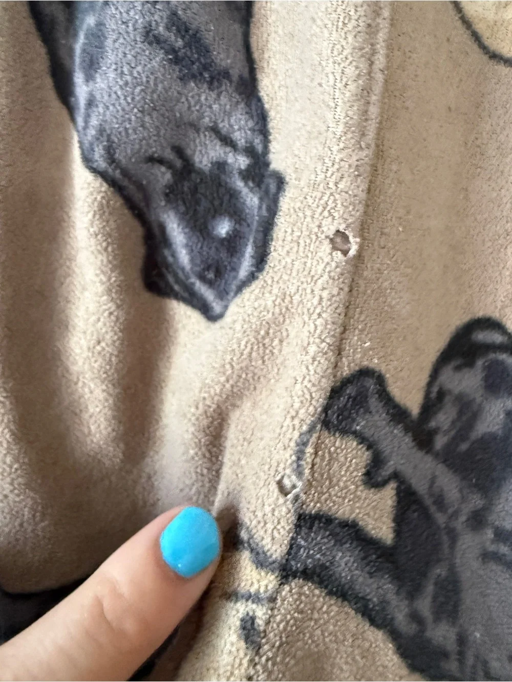 Relaxed Dog-Print Lounge Pants - Brown Croft & Barrow size S
